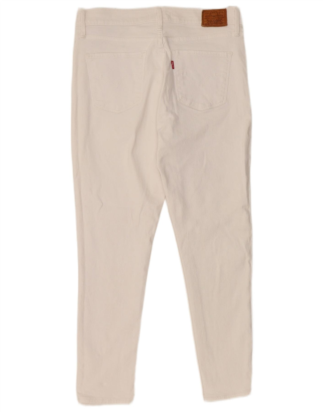 LEVI'S Womens 311 Shaping Skinny Jeans W29 L26 White Cotton