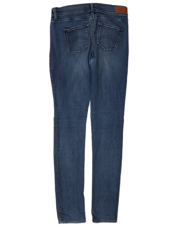 Tommy Hilfiger Womens Skinny Jeans W30 L34 Blue Cotton