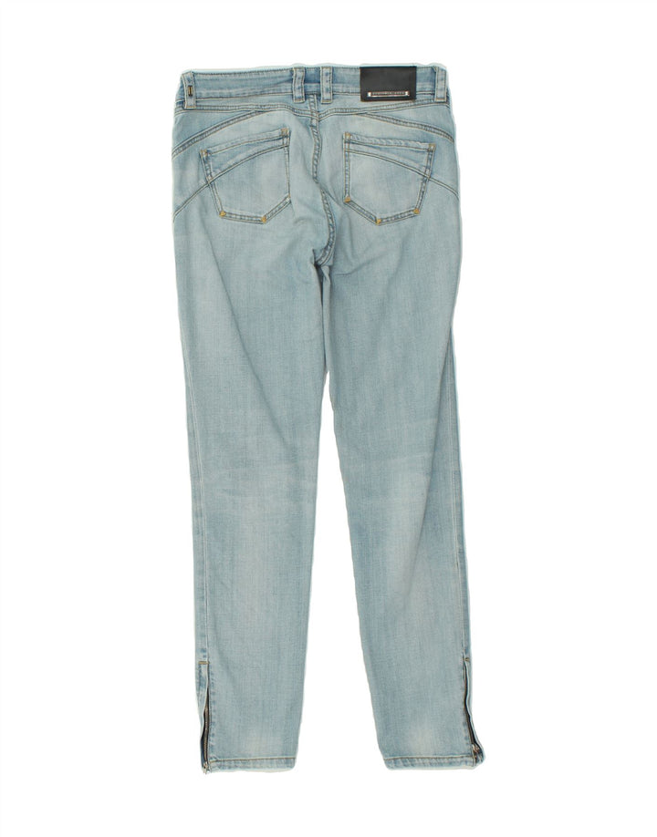 SPORTMAX Womens Slim Jeans UK 12 Medium W30 L29  Blue Cotton Vintage Sportmax and Second-Hand Sportmax from Messina Hembry 