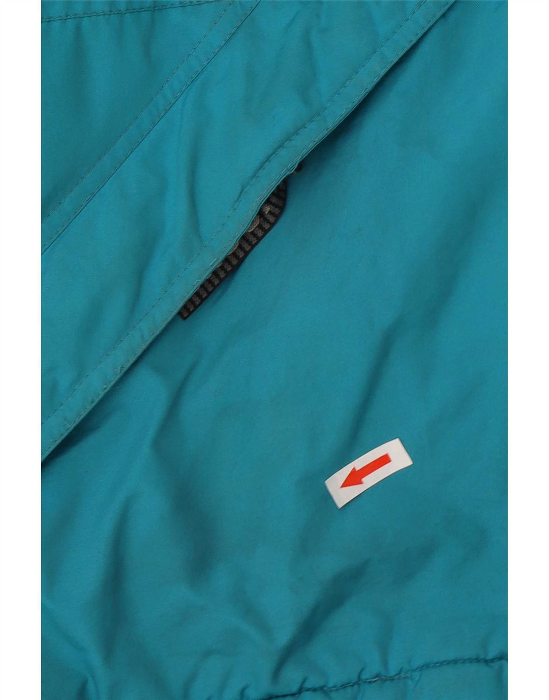 Brugi Mens Hooded Ski Jacket UK 40 Large Blue Colourblock