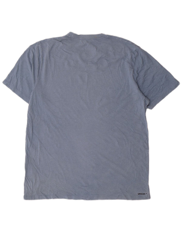 Rip Curl Mens Relaxed Fit Graphic T-Shirt Top 2XL Blue Cotton