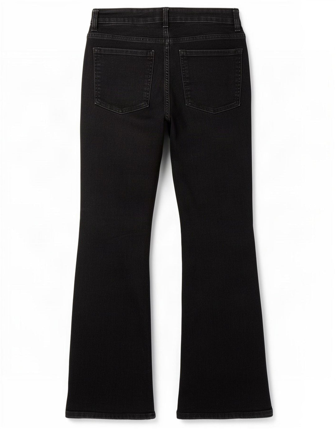 Marks & Spencer Womens Eva Bootcut Jeans UK 10 Small W27 L27 Black
