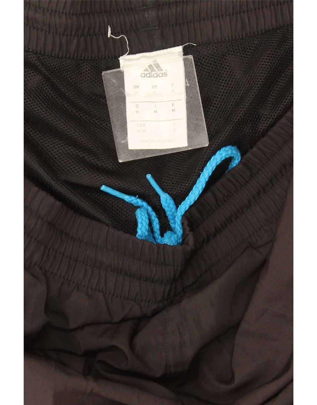Adidas Mens Tracksuit Trousers Medium Black Colourblock