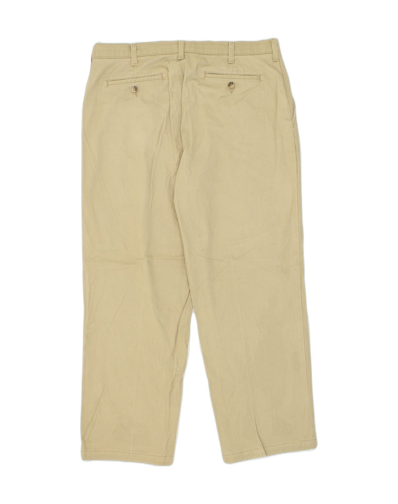 LEE Mens Straight Chino Trousers W36 L29 Beige Cotton | Vintage Lee | Thrift | Second-Hand Lee | Used Clothing | Messina Hembry 