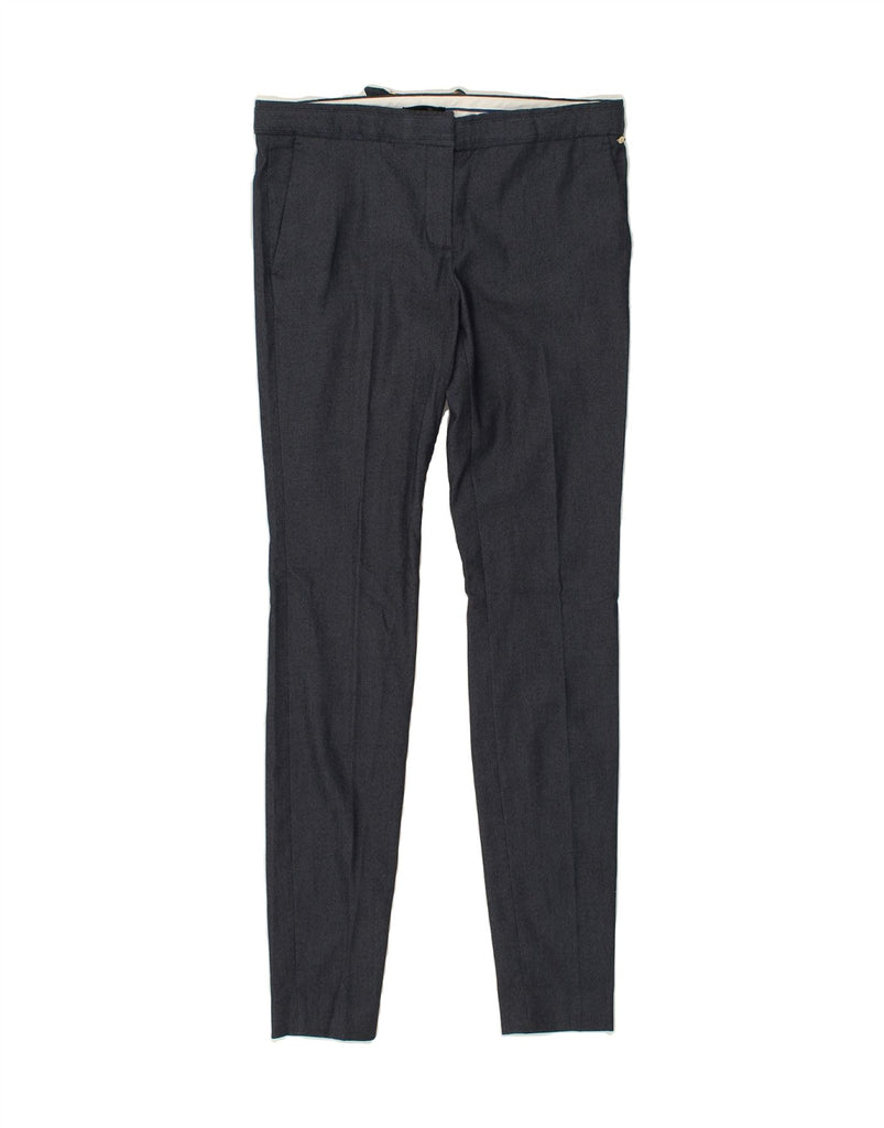 MASSIMO DUTTI Womens Slim Chino Trousers EU 38 Medium W28 L30  Navy Blue | Vintage Massimo Dutti | Thrift | Second-Hand Massimo Dutti | Used Clothing | Messina Hembry 
