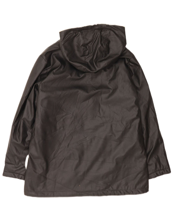 Zara Girls Hooded Regular Fit Windbreaker Jacket 13-14 Years Black
