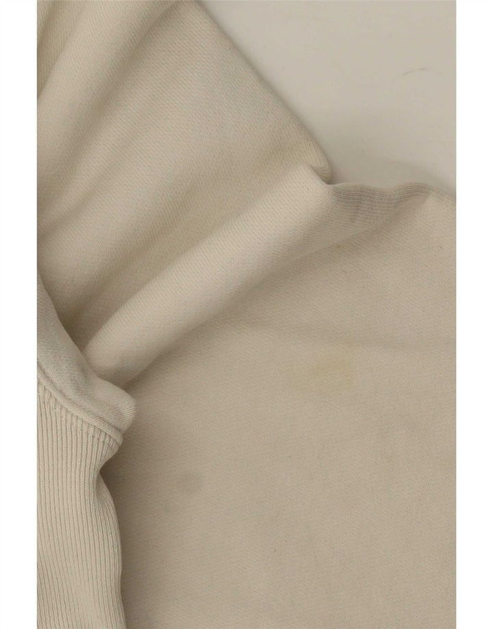 Champion Mens Reverse Weave Hoodie Jumper Medium White