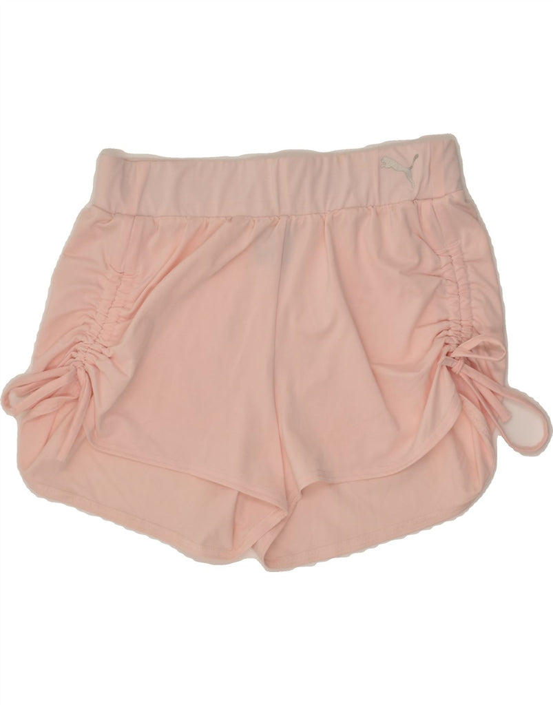 PUMA Womens Sport Shorts UK 10 Small  Pink | Vintage Puma | Thrift | Second-Hand Puma | Used Clothing | Messina Hembry 