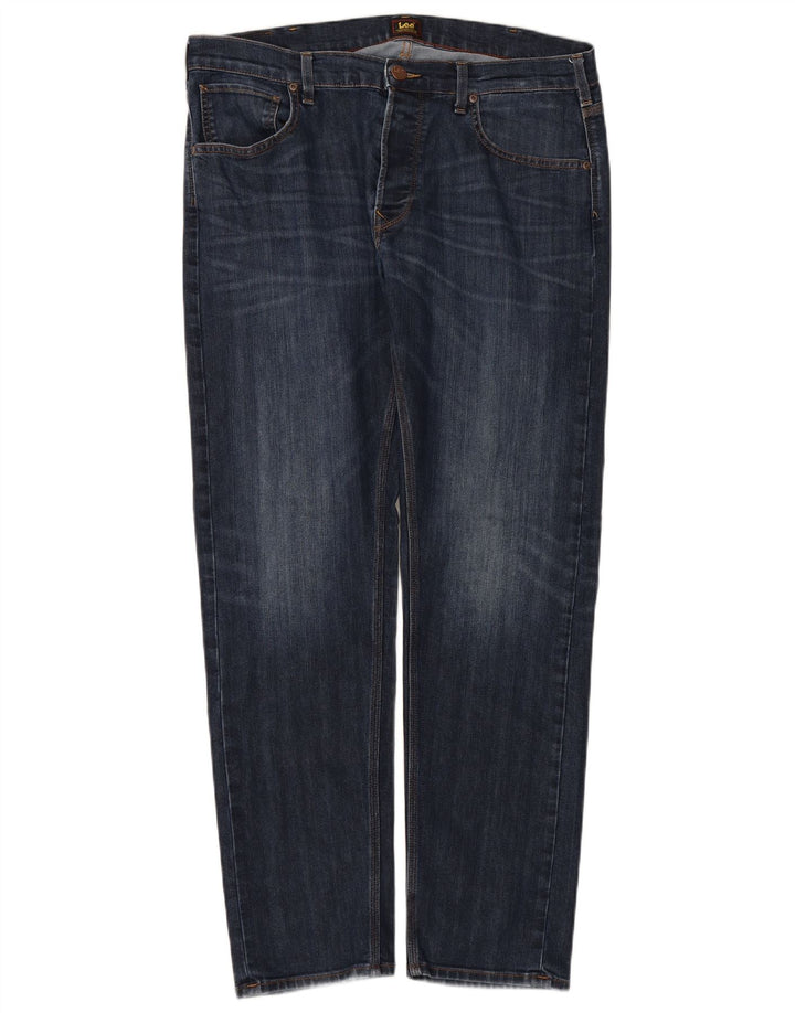 LEE Mens Straight Jeans W36 L31 Blue