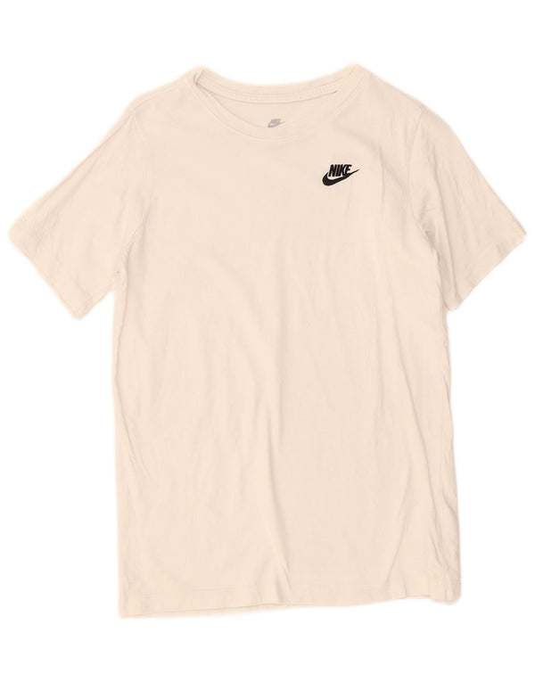 Nike Boys T-Shirt Top 13-14 Years XL White Cotton