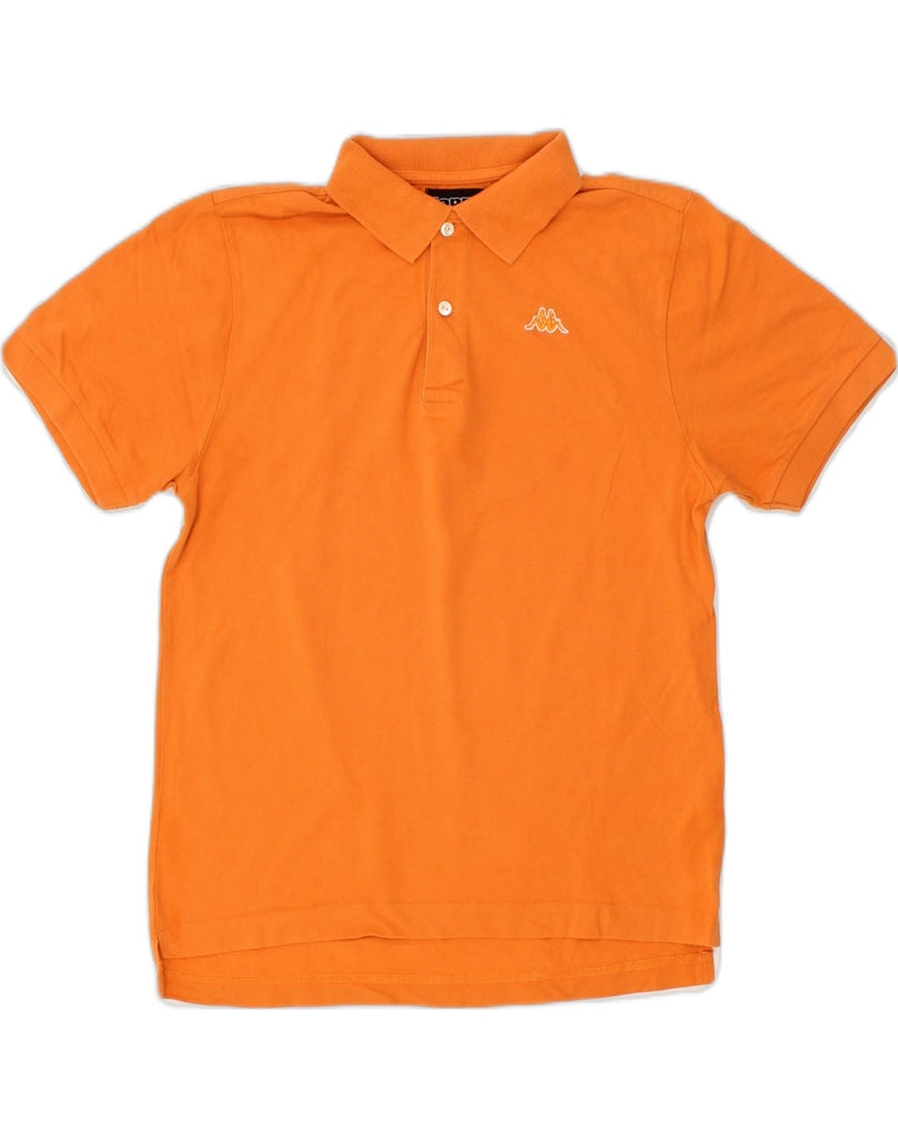 KAPPA Mens Polo Shirt Small Orange Cotton | Vintage Kappa | Thrift | Second-Hand Kappa | Used Clothing | Messina Hembry 