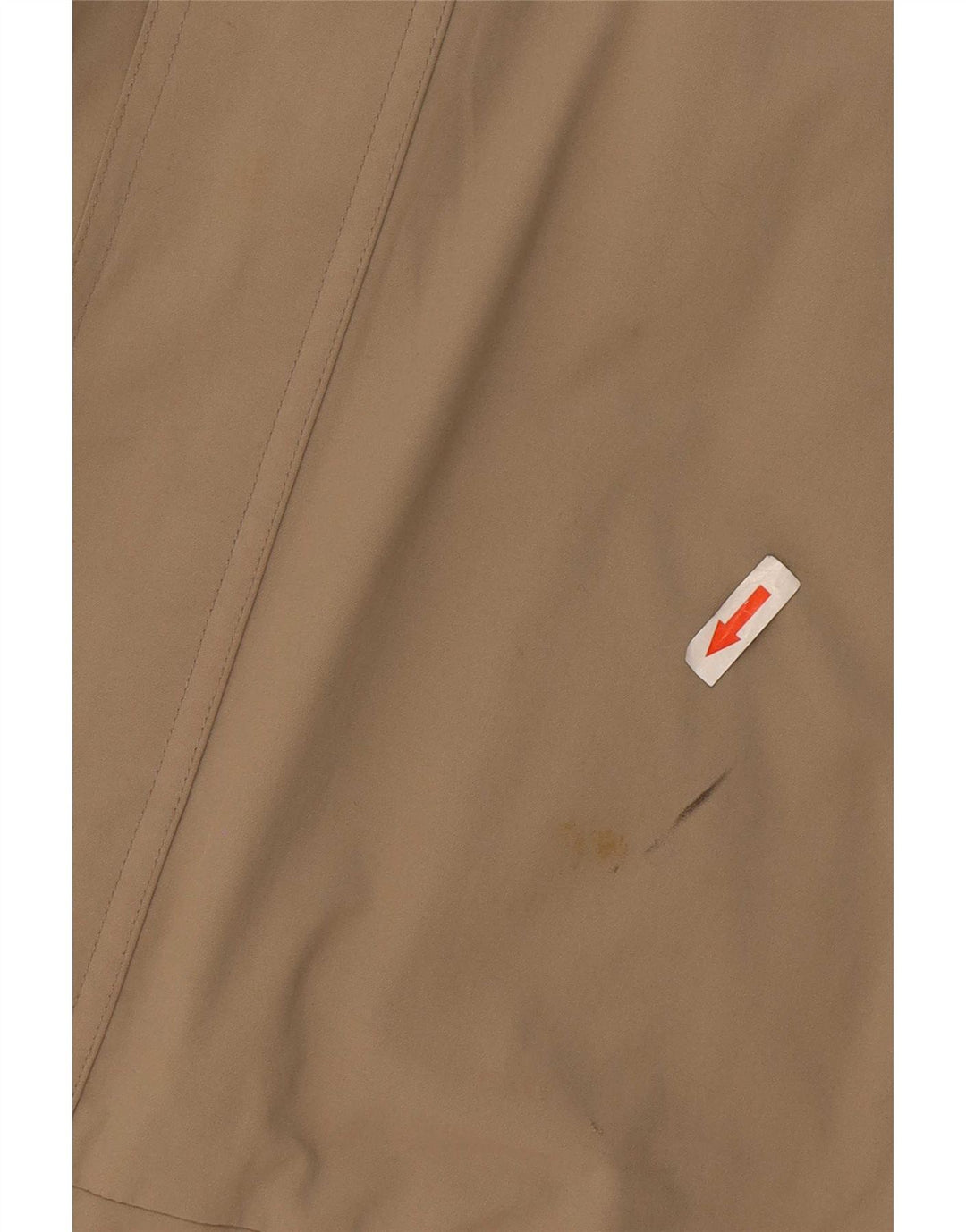 Slam Mens Bomber Jacket UK 44 2XL Beige Nylon