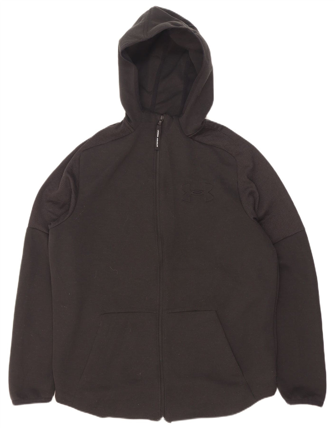 Under Armour Mens Zip Hoodie Sweater Large Black
