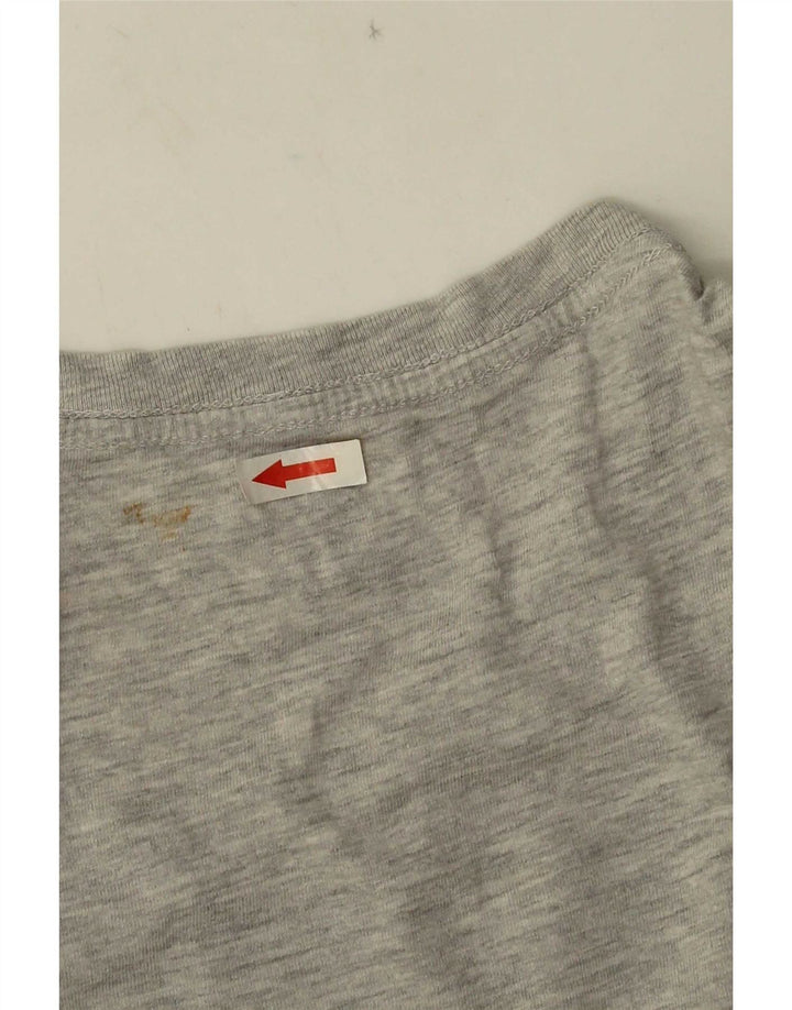 Hurley Mens Graphic T-Shirt Top Small Grey