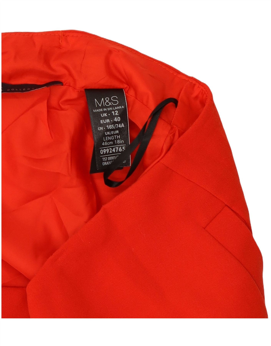 Marks & Spencer Womens Mini Skirt UK 12 Medium W30  Red Polyester