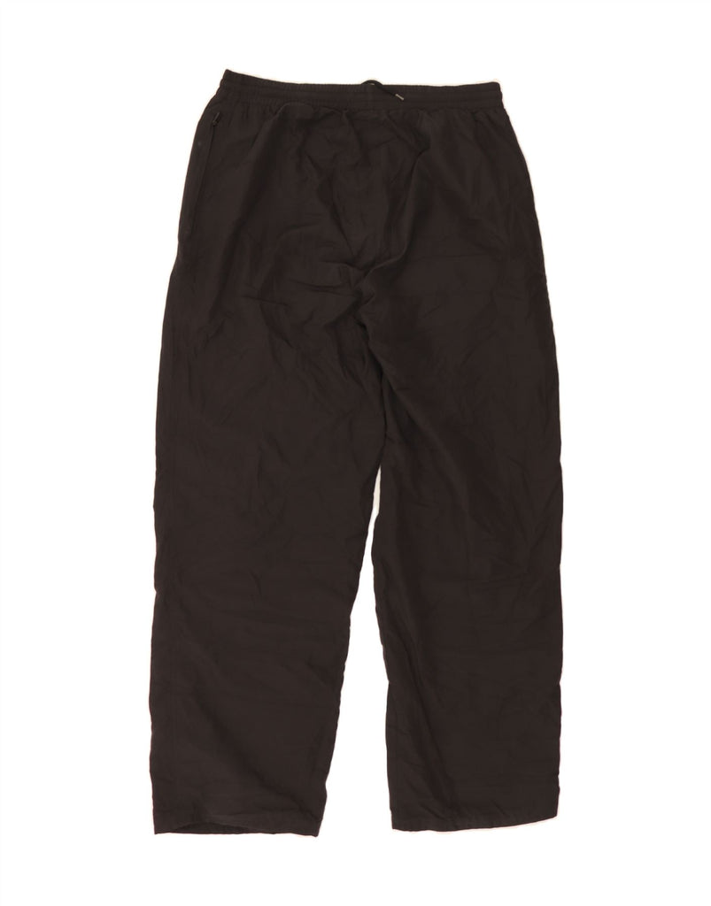 KAPPA Womens Tracksuit Trousers UK 14 Medium  Black Polyester Vintage Kappa and Second-Hand Kappa from Messina Hembry 