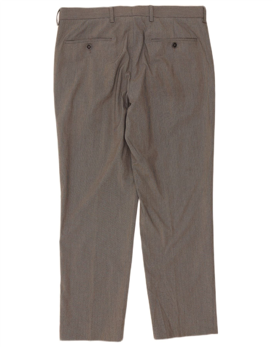 Marks & Spencer Mens Pegged Suit Trousers W34 L29 Grey