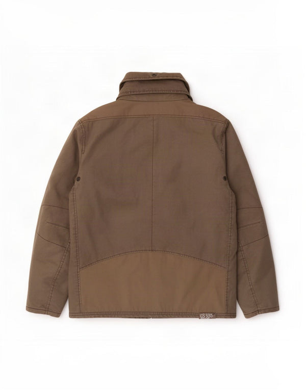 G-Star Mens 03301 Utility Jacket UK 42 XL Grey Cotton