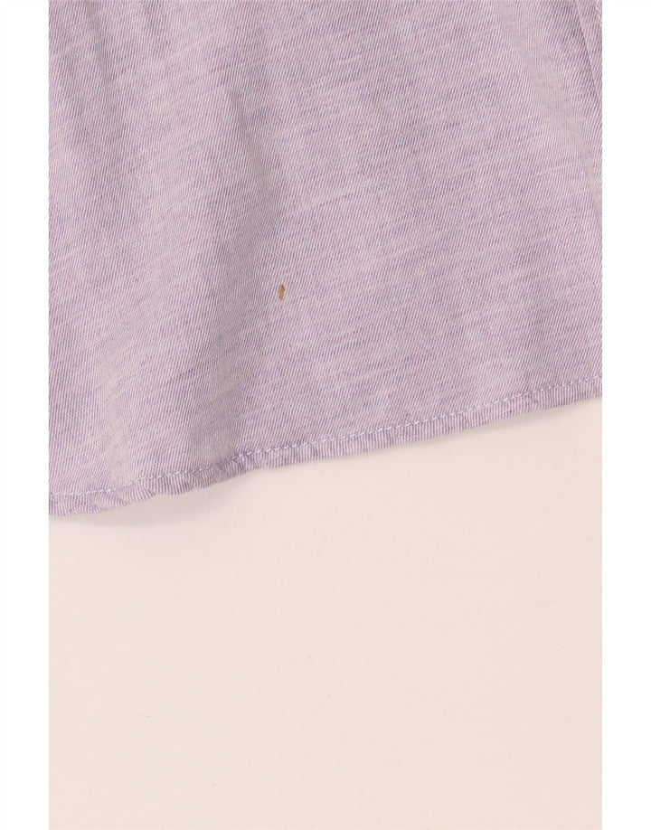 FAT FACE Mens Shirt UK 12 Medium Purple