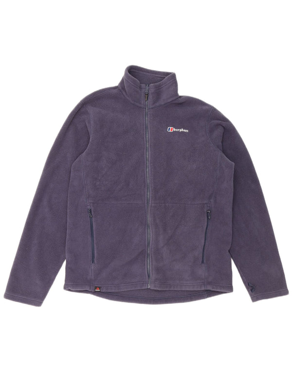 Berghaus Mens Liner Fleece Jacket UK 42 XL Blue Polyester