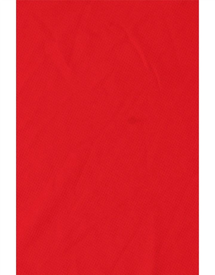 Mountain Warehouse Mens IsoCool T-Shirt Top Medium Red Colourblock