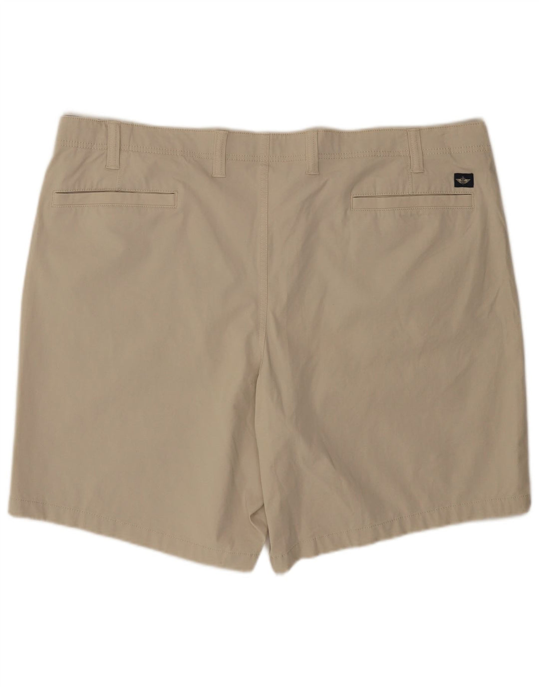 DOCKERS Mens Chino Shorts W48 4XL Beige Cotton
