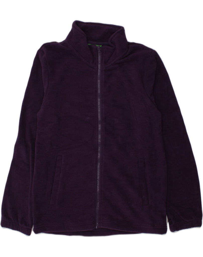 MOUNTAIN WAREHOUSE Girls Fleece Jacket 11-12 Years Purple Polyester | Vintage Mountain Warehouse | Thrift | Second-Hand Mountain Warehouse | Used Clothing | Messina Hembry 