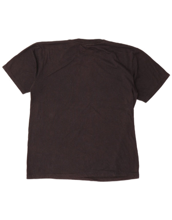 Billabong Womens Graphic T-Shirt Top UK 16 Large Black