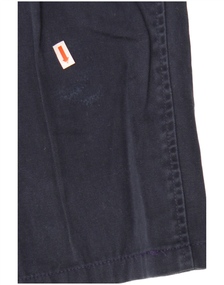 EDDIE BAUER Womens Pegged Chino Trousers US 6 Medium W26 L29 Navy Blue