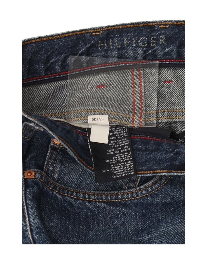 TOMMY HILFIGER Mens Straight Jeans W38 L28 Blue Cotton Vintage Tommy Hilfiger and Second-Hand Tommy Hilfiger from Messina Hembry 