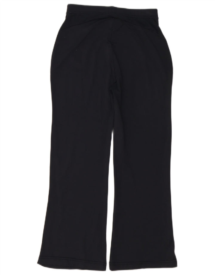 Reebok Womens Tracksuit Trousers UK 12 Medium Navy Blue Nylon