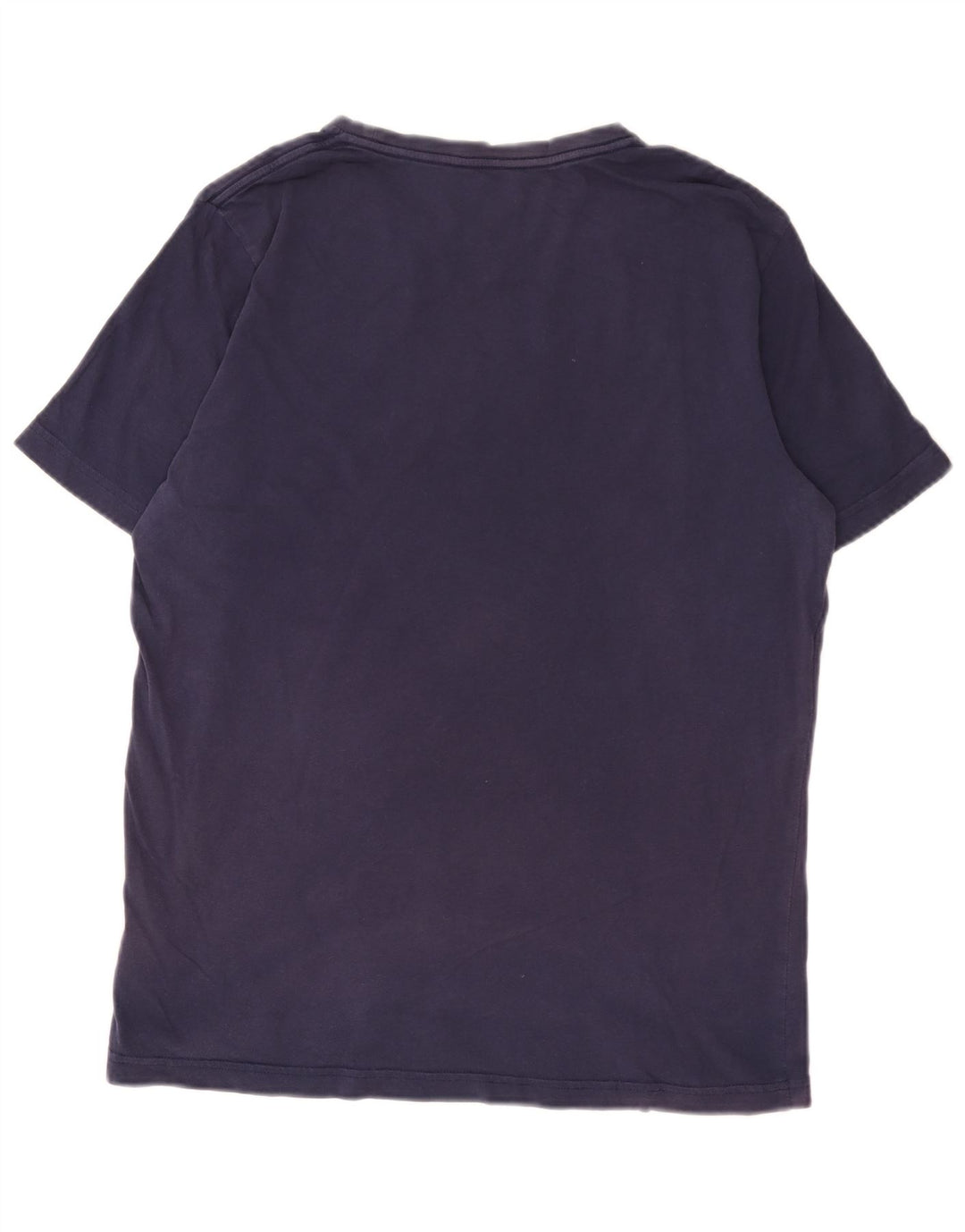 Puma Mens Graphic T-Shirt Top Large Navy Blue Cotton