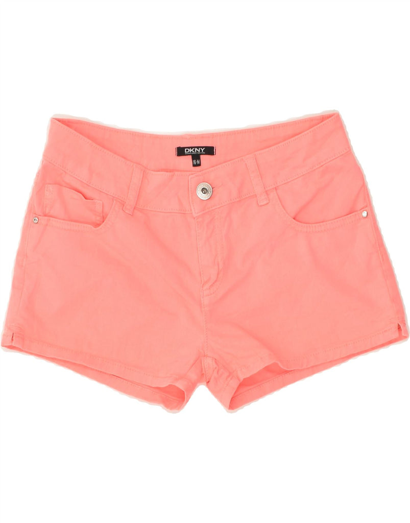 DKNY Girls Hot Pants 15-16 Years W30 Pink Cotton | Vintage Dkny | Thrift | Second-Hand Dkny | Used Clothing | Messina Hembry 