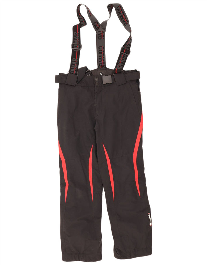 Colmar Mens Graphic Dungarees Ski Trousers EU 40 Medium Black Colourblock