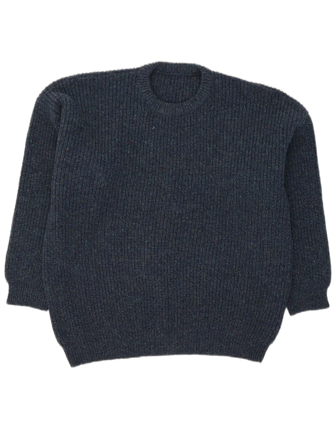 Vintage Mens Crew Neck Jumper Sweater XL Navy Blue