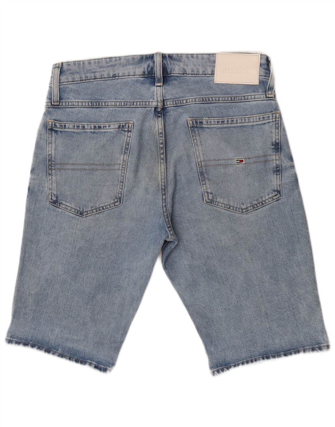 Tommy Hilfiger Mens Denim Shorts W31 Medium Blue Cotton