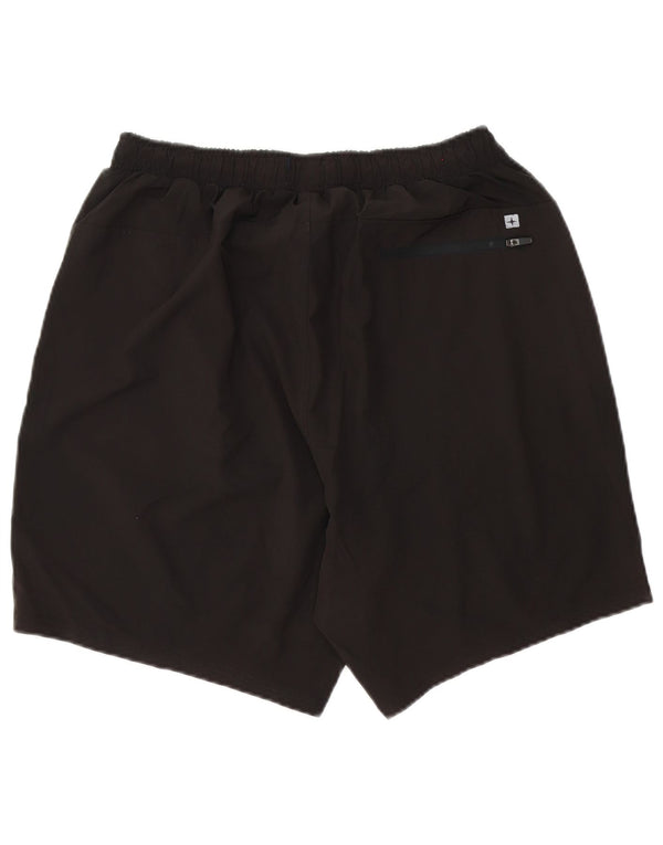 Mountain Warehouse Mens Sport Shorts Large Black Polyester