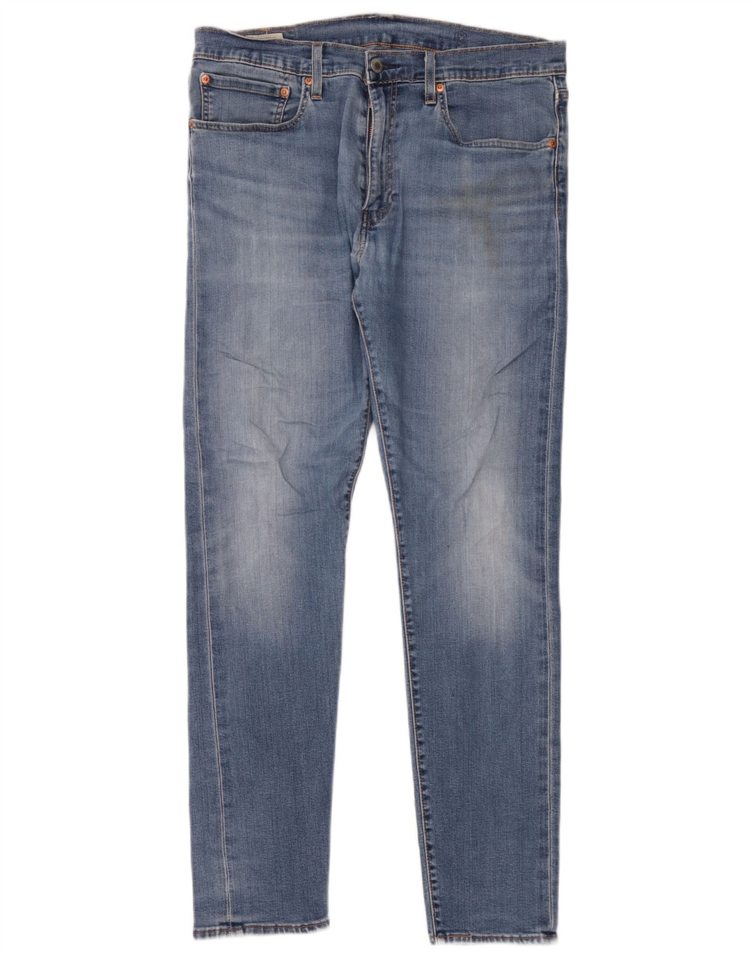 Levi's Mens Slim Jeans W34 L32 Blue Cotton