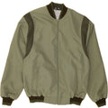 VINTAGE Mens Bomber Jacket UK 44 2XL Green Polyester Vintage Vintage and Second-Hand Vintage from Messina Hembry 