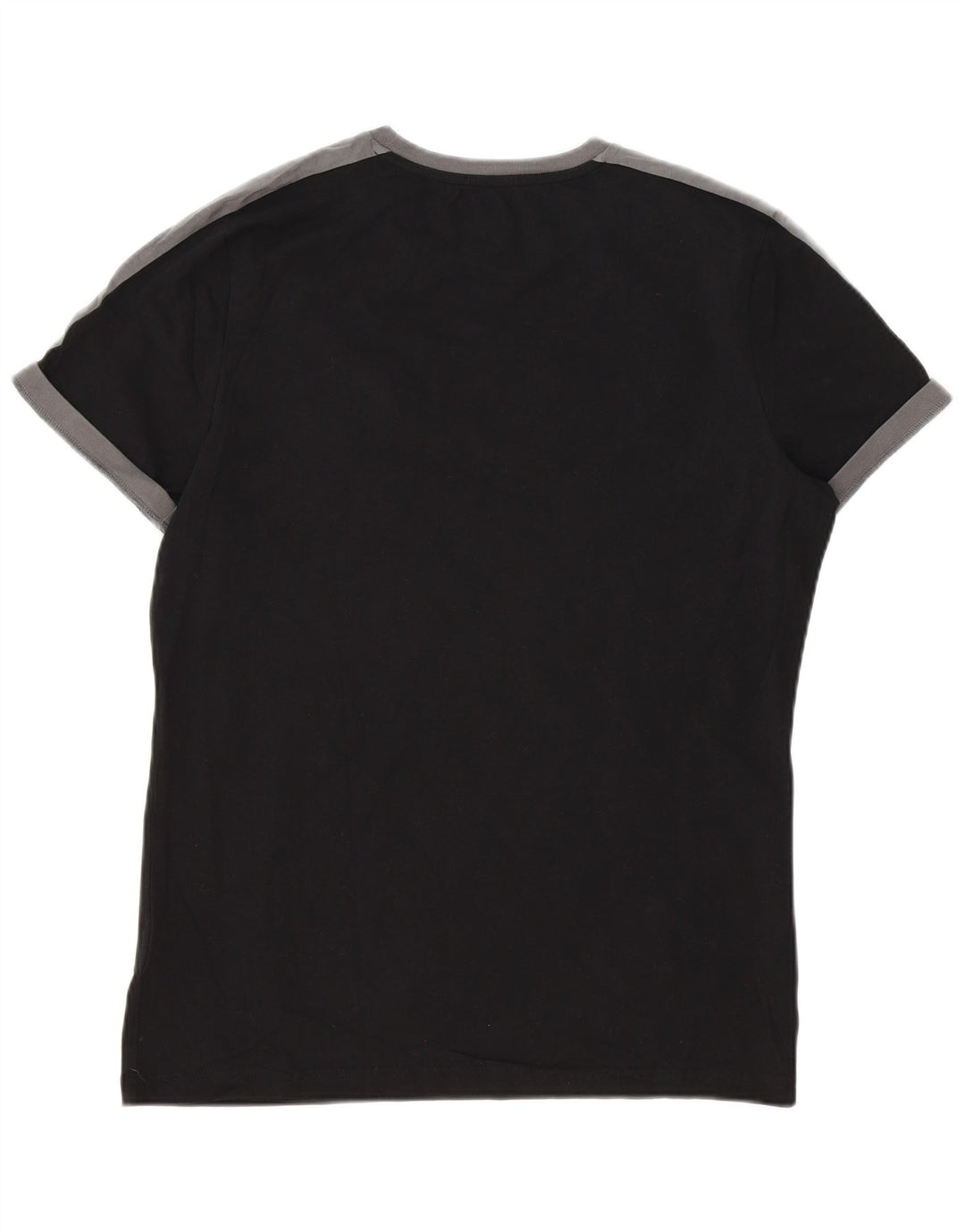 Puma Mens BVB Dortmund T-Shirt Top Large Black Colourblock Cotton