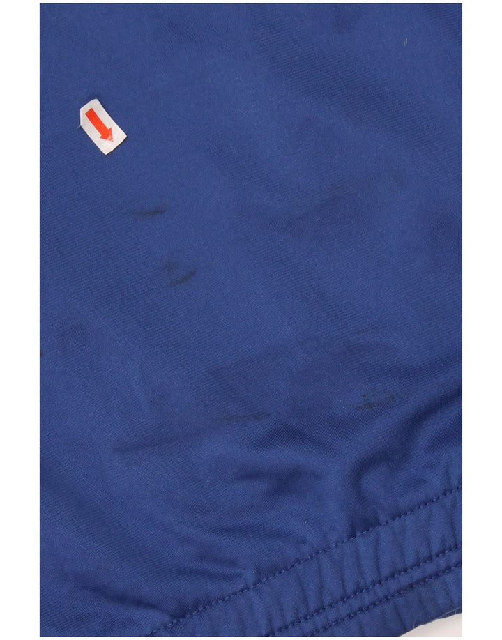 DIADORA Mens Graphic Tracksuit Top Jacket UK 44 XL Blue Polyester