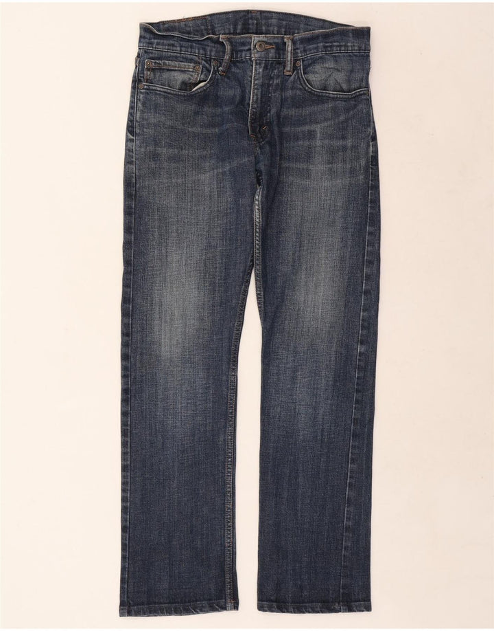 Levi's Mens 514 Straight Jeans W31 L30 Navy Blue