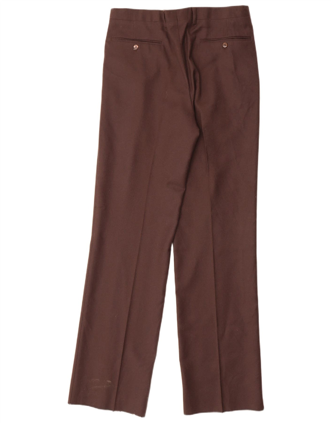 Vintage Mens Pegged Suit Trousers IT 48 Medium W32 L34 Brown