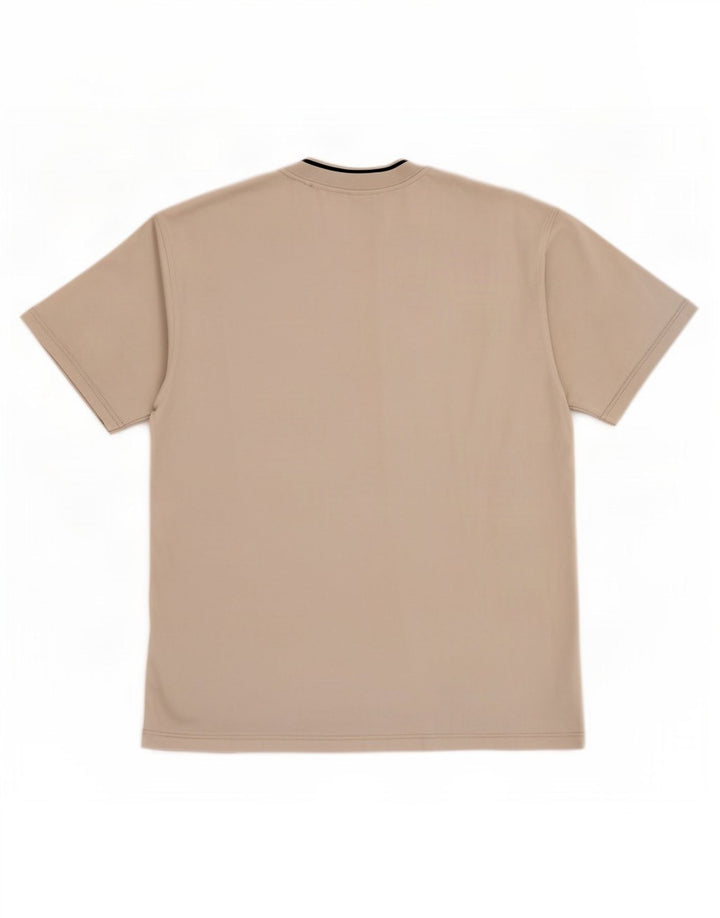 Nike Mens T-Shirt Top Medium Off White Cotton