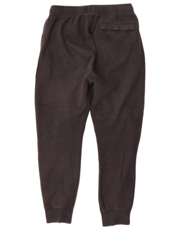 NIKE Mens Tracksuit Trousers Joggers Small Black Cotton