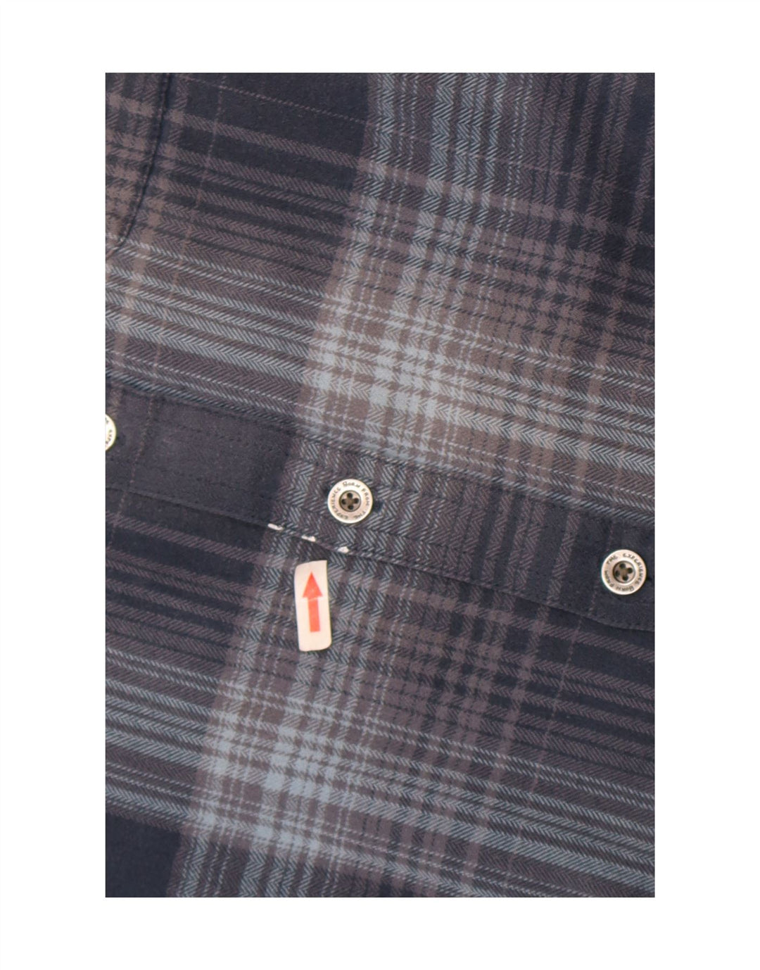 Prana Mens Lumberjack Flannel Shirt XS Blue Check