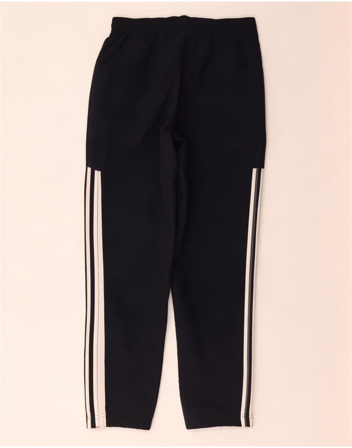 Adidas Mens Tracksuit Trousers Medium Black Polyester
