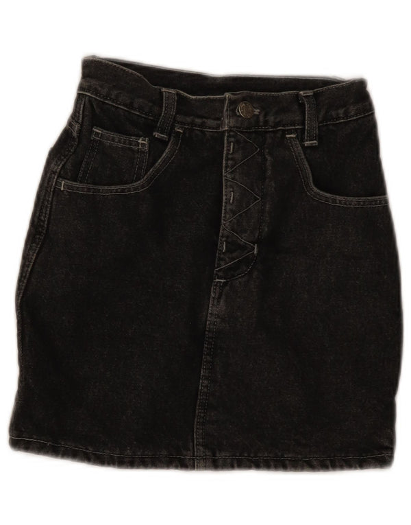 Carrera Girls Denim Skirt 9-10 Years W22 Grey Cotton