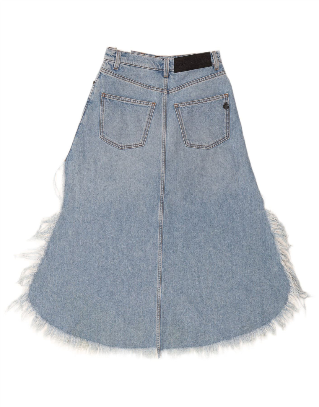 Gaelle Womens Denim Skort W26 Small Blue Cotton