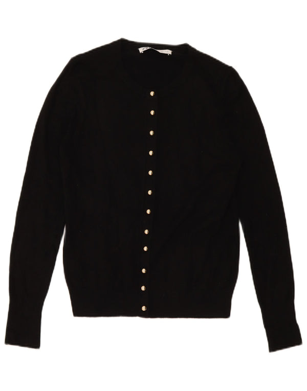 Zara Womens Cardigan Sweater UK 10 Small Black